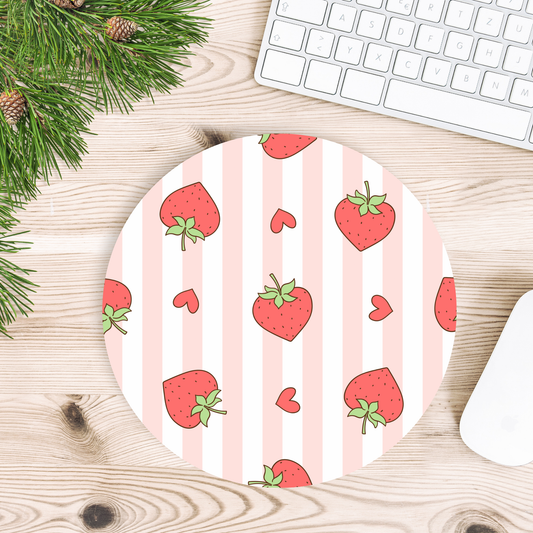 Strawberry mouse pad